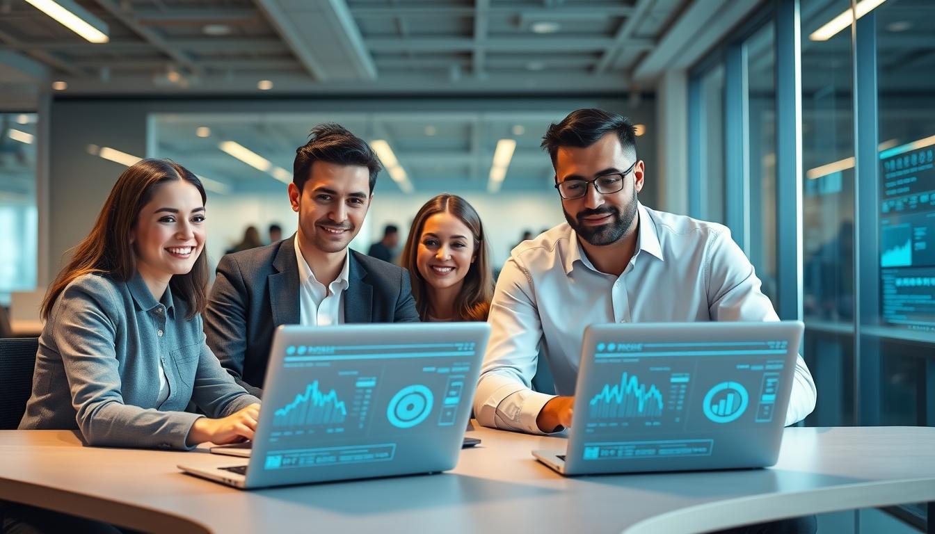 Business data analysis and visualization systems